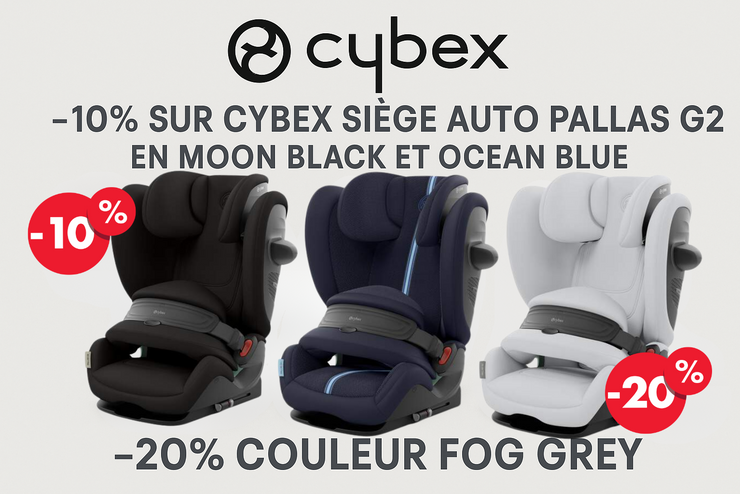 Economisez de 10% à 20% avec CYBEX Pallas G2!