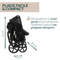 Seety I-Size Trio Stroller