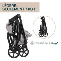 Poussette compacte Seety - Florence Beige