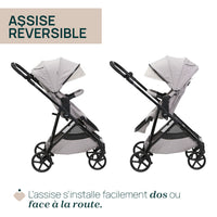 Poussette compacte Seety - Florence Beige