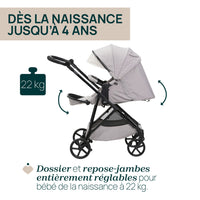 Poussette compacte Seety - Florence Beige