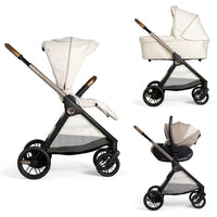 Poussette Trio Bellagio - First-Seat Recline i-Size - Beige