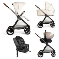 Solution complète Bellagio - First-Seat Recline i-Size et Bi-Seat avec base - Amber Glow