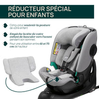 Siège-Auto Groupe 0+/1/2/3 FullSeat & Base Rotative 360 i-Size (40-150 cm) - Lunar Rock