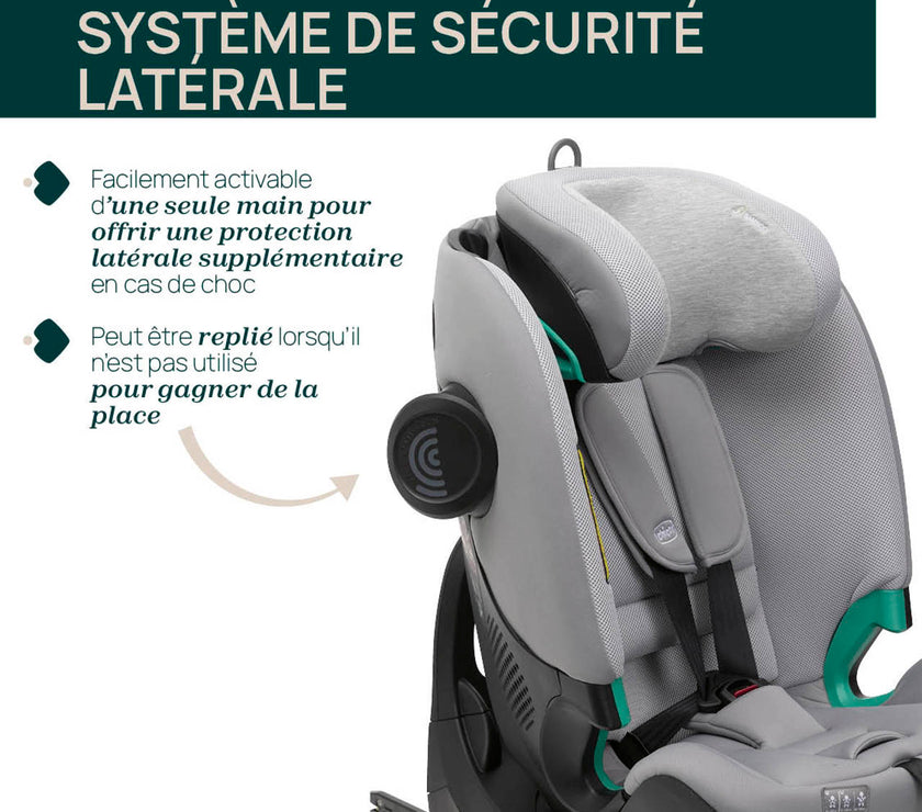 Siège-Auto Groupe 0+/1/2/3 FullSeat & Base Rotative 360 i-Size (40-150 cm) - Lunar Rock