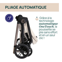 Solution complète Bellagio - First-Seat Recline i-Size et Bi-Seat avec base - Black Satin