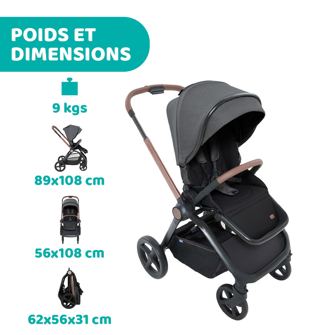 MYSA I-SIZE TRIO - KORY ESSENTIAL - BEIGE