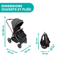 MYSA I-SIZE TRIO - KORY ESSENTIAL - BEIGE