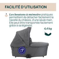 Nacelle Flexi - Black Satin