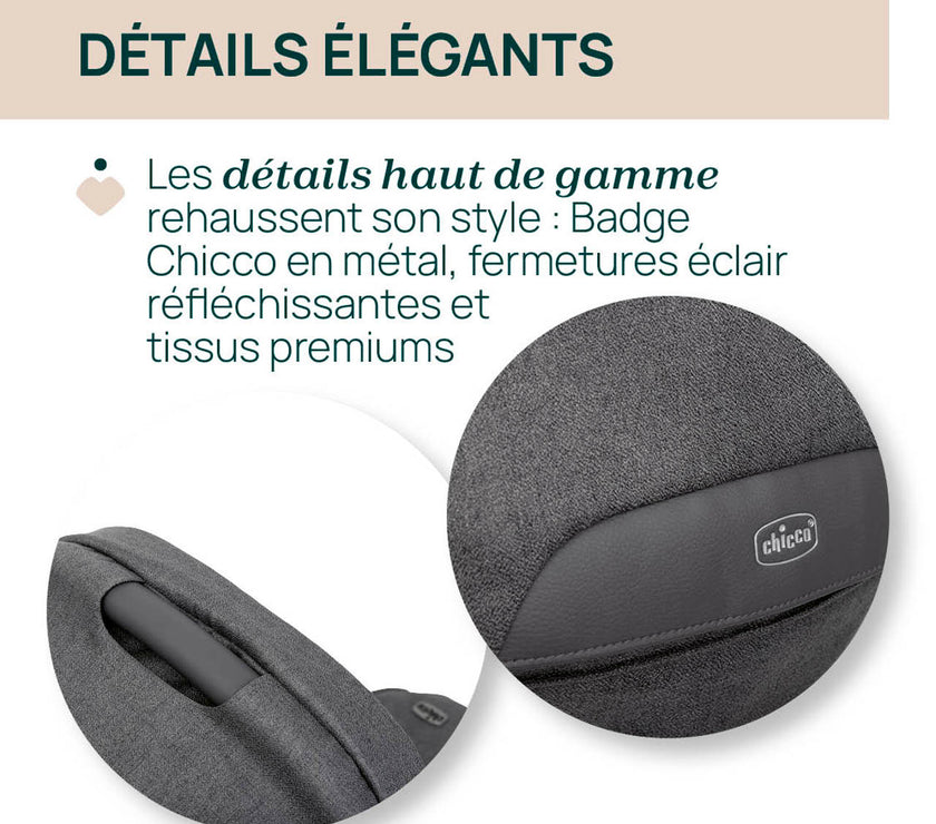 Nacelle Flexi - Black Satin