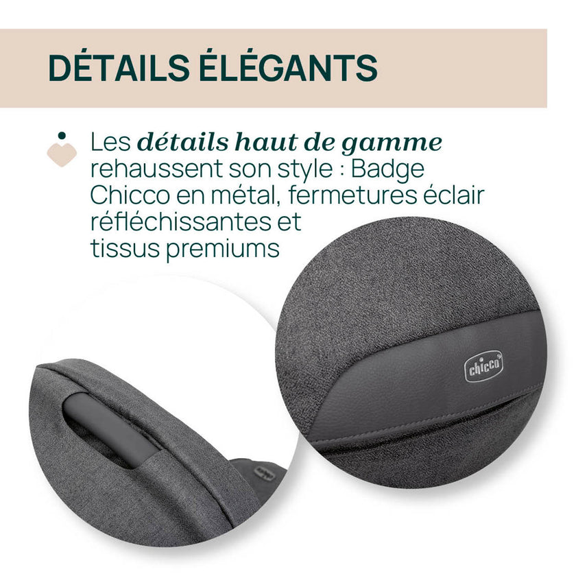 Nacelle Flexi - Black Satin