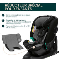 Siège-Auto Groupe 0+/1/2/3 FullSeat Base Rotative 360 i-Size (40-150 cm) - Black Satin