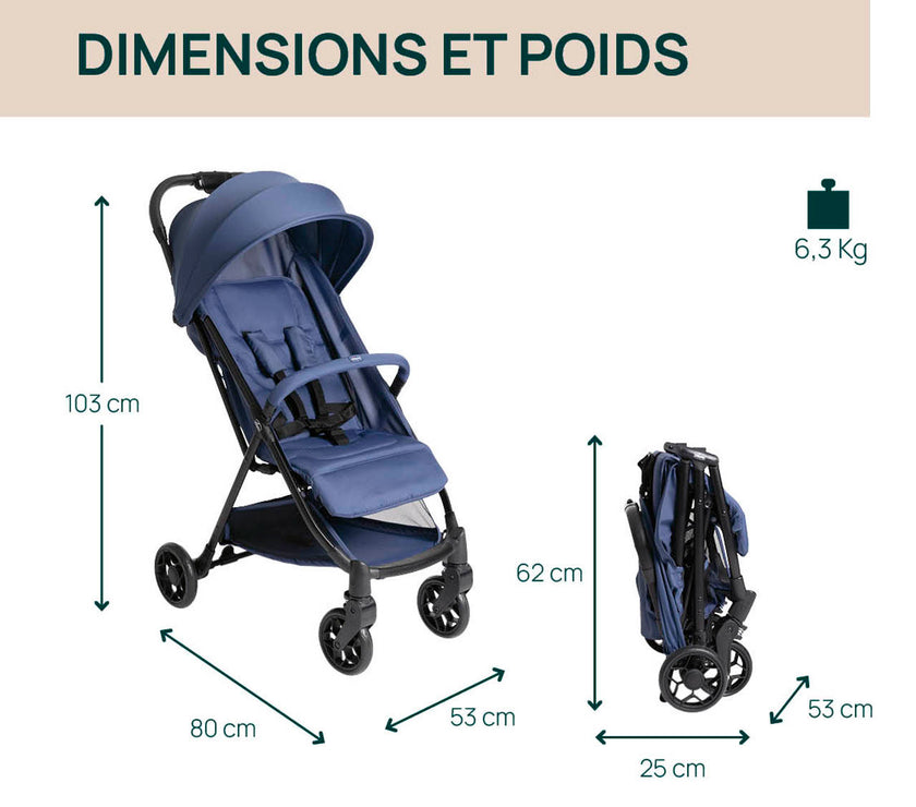 Poussette Urbino ROYAL BLUE