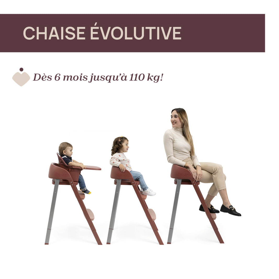 CHAISE HAUTE CRESCENDO UP COLORADO RED RE_LUX