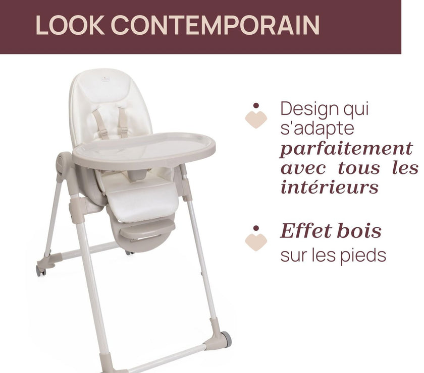 Chaise Haute Polly Armonia MOTHERPEARL