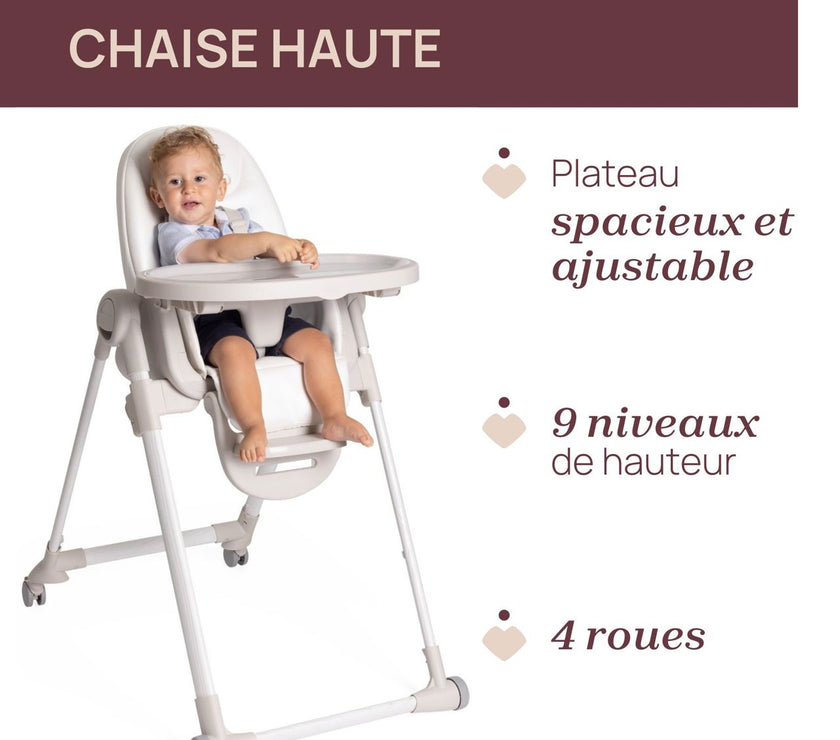 Chaise Haute Polly Armonia MOTHERPEARL