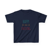 T-shirt en Coton "Happy and Dazzling" pour Enfants
