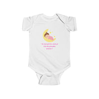 Body bébé "Je suis petite, mais je fais de grandes siestes!"