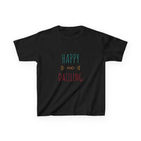 T-shirt en Coton "Happy and Dazzling" pour Enfants