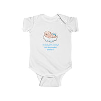 Body bébé "Je suis petit, mais je fais de grandes siestes!"