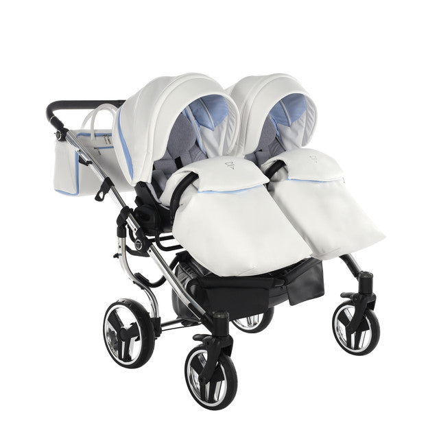 Poussette Double Junama Candy - Bleu