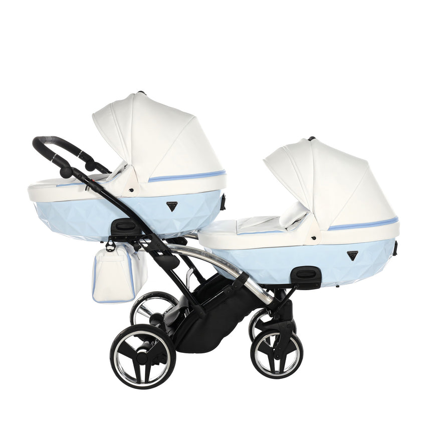 Poussette Double Slim Junama Candy - Bleu