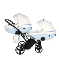 Poussette Double Slim Junama Candy - Bleu