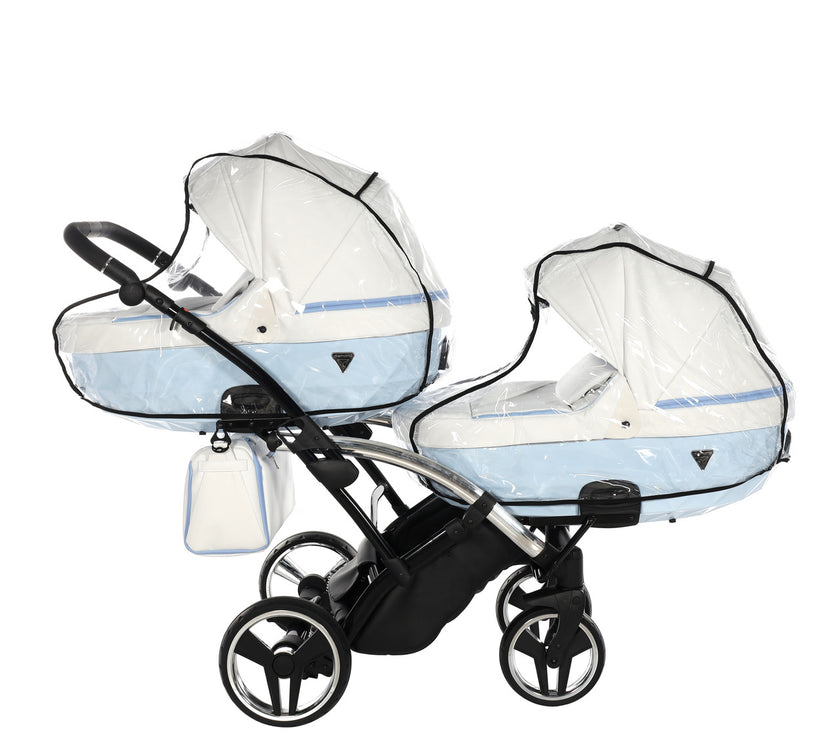 Poussette Double Slim Junama Candy - Bleu