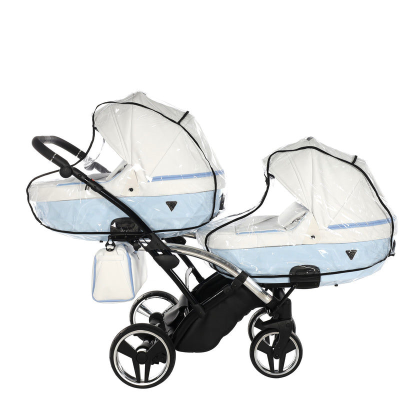 Poussette Double Slim Junama Candy - Bleu
