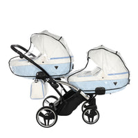 Poussette Double Slim Junama Candy - Bleu