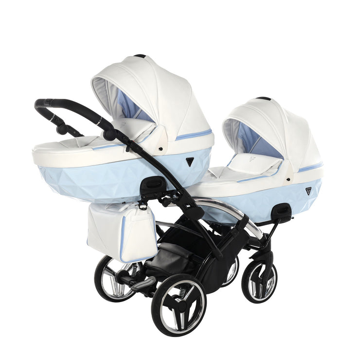 Poussette Double Slim Junama Candy - Bleu