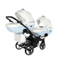 Poussette Double Slim Junama Candy - Bleu