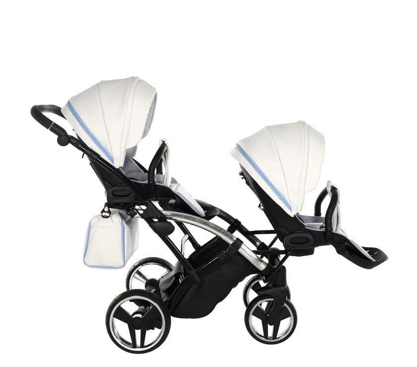 Poussette Double Slim Junama Candy - Bleu