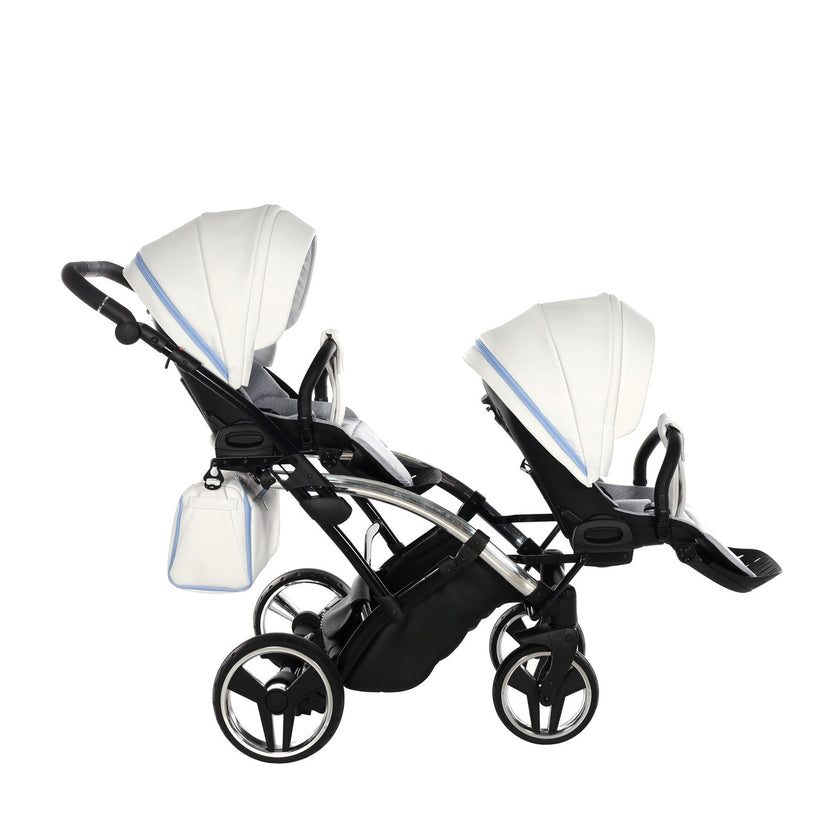 Poussette Double Slim Junama Candy - Bleu
