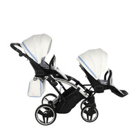 Poussette Double Slim Junama Candy - Bleu