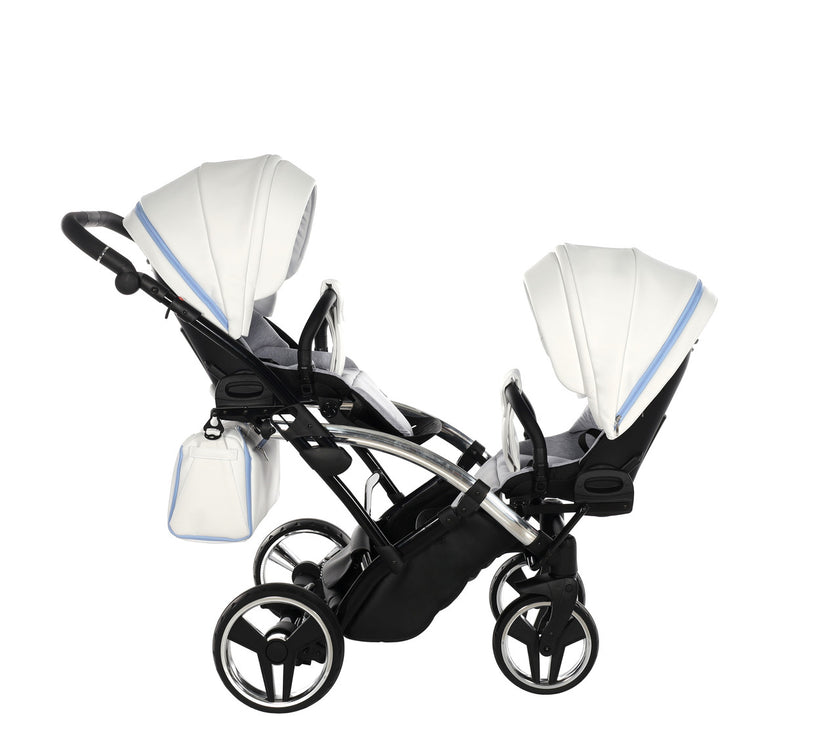 Poussette Double Slim Junama Candy - Bleu