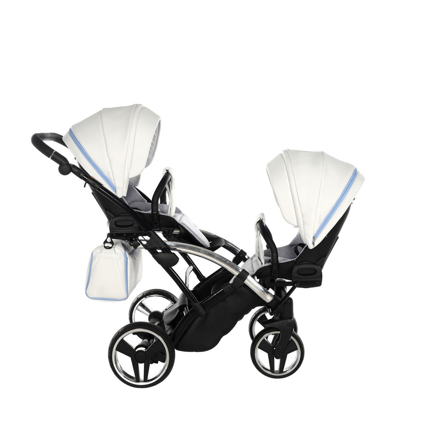 Poussette Double Slim Junama Candy - Bleu