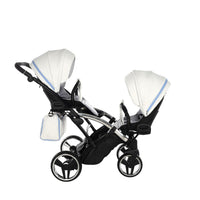 Poussette Double Slim Junama Candy - Bleu
