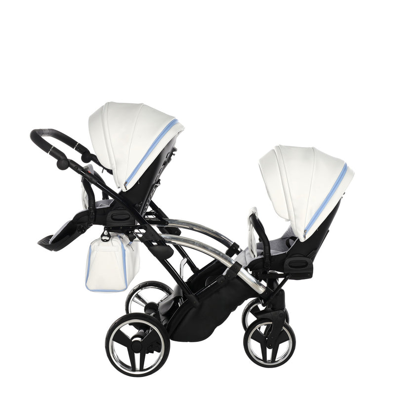 Poussette Double Slim Junama Candy - Bleu