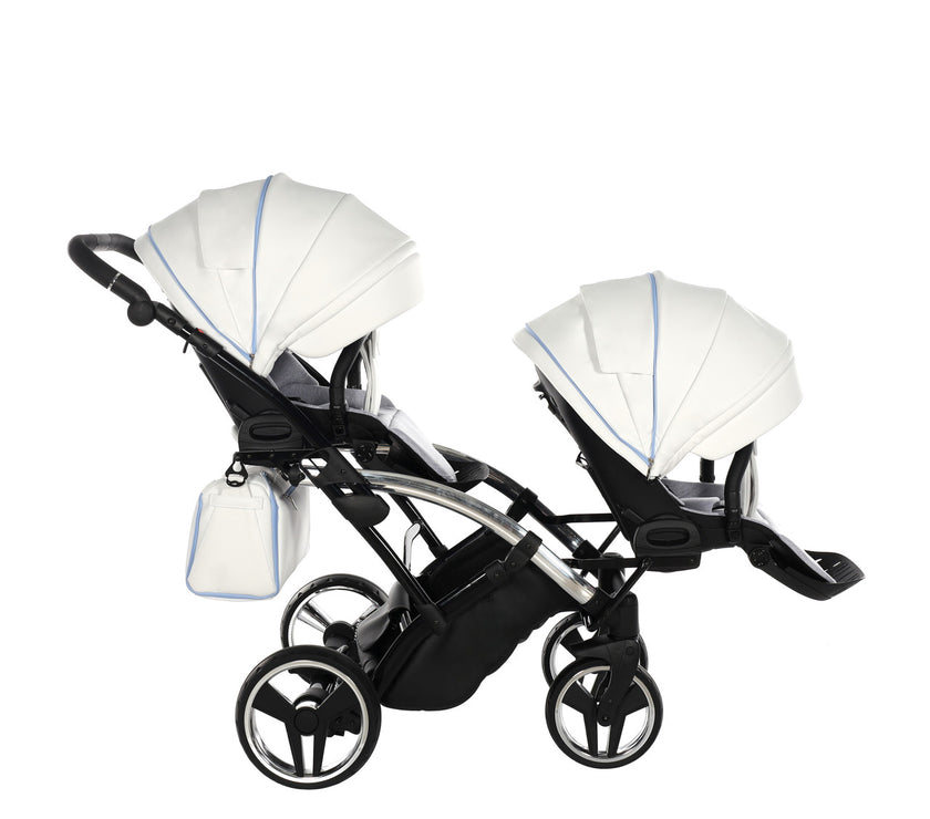 Poussette Double Slim Junama Candy - Bleu