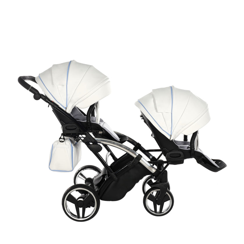 Poussette Double Slim Junama Candy - Bleu