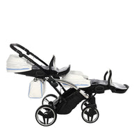 Poussette Double Slim Junama Candy - Bleu