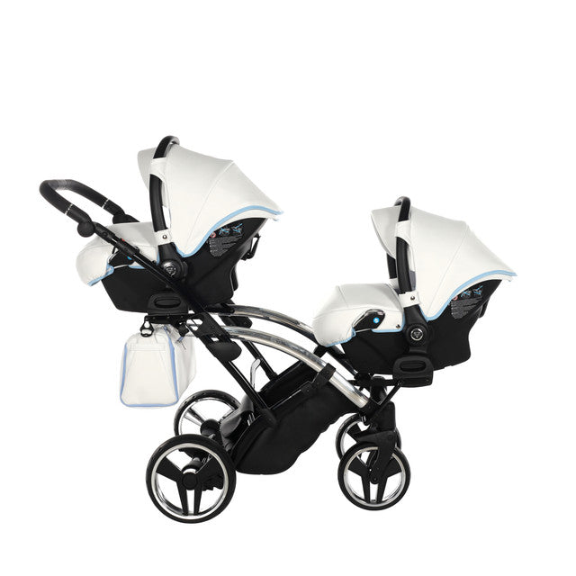 Poussette Double Slim Junama Candy - Bleu