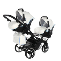 Poussette Double Slim Junama Candy - Bleu