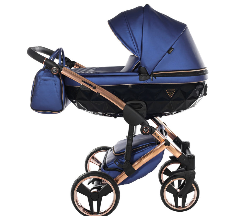 Poussette Junama Fluo Line - Bleu Marine