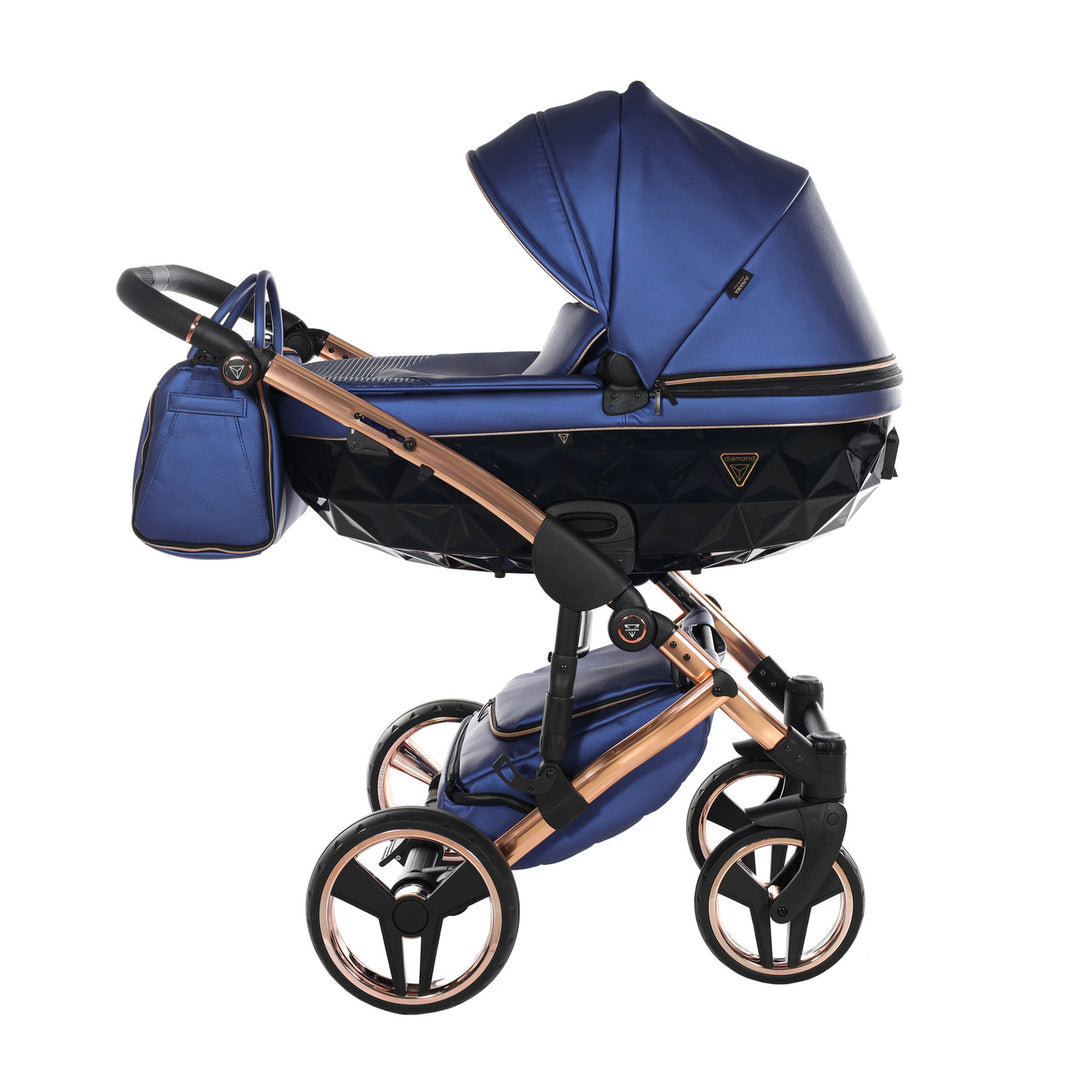 Poussette Junama Fluo Line - Bleu Marine