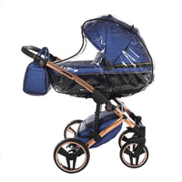 Poussette Junama Fluo Line - Bleu Marine