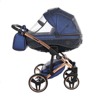 Poussette Junama Fluo Line - Bleu Marine