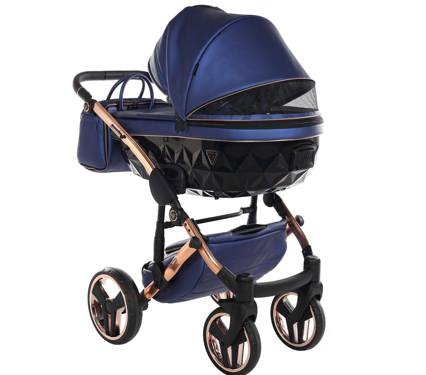 Poussette Junama Fluo Line - Bleu Marine
