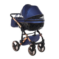 Poussette Junama Fluo Line - Bleu Marine